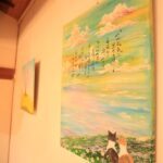 詩画作家ふじ,個展,manma,大津,三井寺
